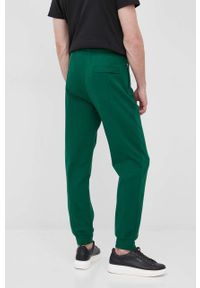 Liu Jo spodnie męskie kolor zielony gładkie. Kolor: zielony. Materiał: dzianina. Wzór: gładki