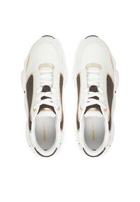 MICHAEL Michael Kors Sneakersy Renny 43F5RNFS2S Biały. Kolor: biały. Materiał: skóra #4