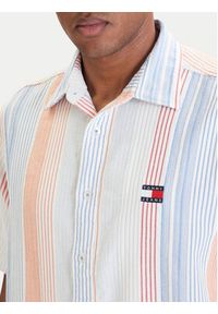Tommy Jeans Koszula DM0DM22789 Kolorowy Relaxed Fit. Materiał: bawełna. Wzór: kolorowy #4