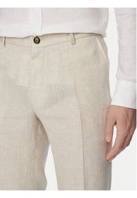 JOOP! Spodnie garniturowe Hank 30102982 Beżowy jasny Slim Fit. Kolor: beżowy #3