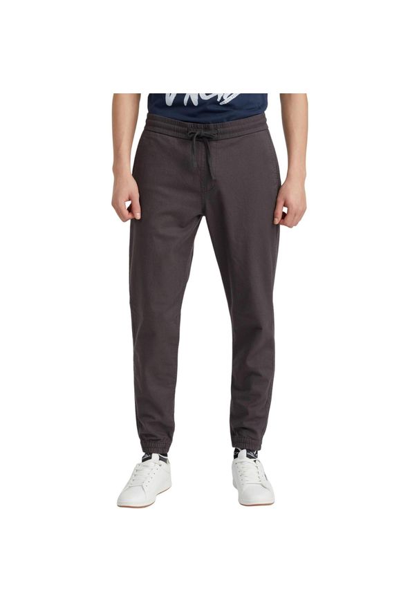 Streetowe spodnie męskie O'Neill Woven Chino Jogger. Kolor: szary