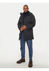 Hechter Paris Płaszcz zimowy 45017 142205 Czarny Regular Fit. Kolor: czarny. Materiał: syntetyk. Sezon: zima #3