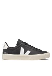 Veja Sneakersy Campo Chromefree CP051215B Czarny. Kolor: czarny. Materiał: skóra #1