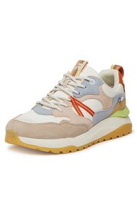 Rieker Revolution Lifestyle Sneakersy W2501-82 Beżowy. Kolor: beżowy. Materiał: materiał #6