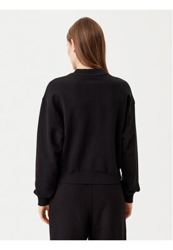 Hugo - HUGO Bluza Delessa 50534344 Czarny Regular Fit. Kolor: czarny. Materiał: bawełna