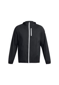 Kurtka wodoodporna z kapturem Under Armour Launch Lightweight. Typ kołnierza: kaptur. Kolor: czarny, wielokolorowy, biały. Sport: bieganie #1