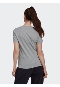 Adidas - adidas T-Shirt Essentials Logo HL2053 Szary Slim Fit. Kolor: szary. Materiał: bawełna #7