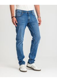 Męskie Spodnie Jeansowe Mustang Style Oregon Tapered Denim Blue 1017123 5000 682 #6