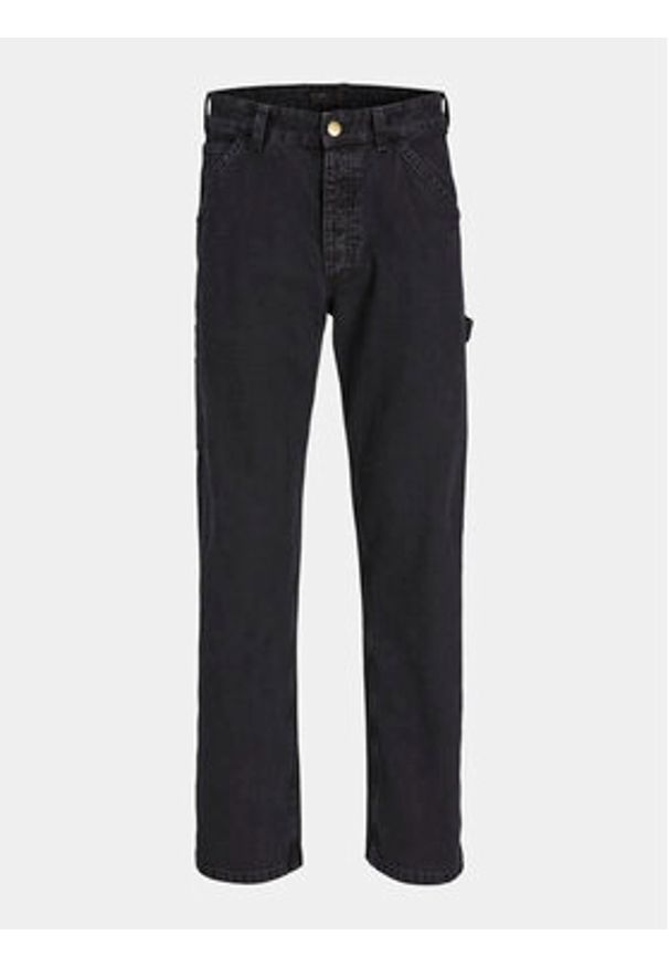 Jack & Jones - Jack&Jones Jeansy Eddie 12252802 Czarny Loose Fit. Kolor: czarny