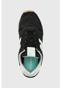 New Balance sneakersy WL373PL2 kolor czarny. Nosek buta: okrągły. Zapięcie: sznurówki. Kolor: czarny. Materiał: guma. Model: New Balance 373