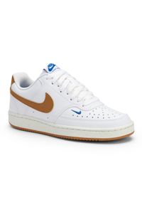 Buty damskie Nike Court Vision Low Next Nature. Kolor: żółty, biały, wielokolorowy, niebieski. Model: Nike Court. Sport: turystyka piesza