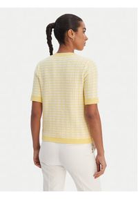 Morgan Kardigan 261-MIRES Żółty Slim Fit. Kolor: żółty. Materiał: syntetyk #3