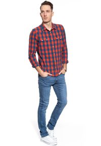Mustang - SPODNIE MĘSKIE MUSTANG SPODNIE MĘSKIE Jeans Bosten Slim Fit Fresh Blue 1007660 5000 602. Styl: klasyczny, elegancki #5