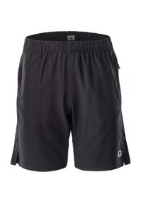 IQ - Męskie spodenki Iq cross the line PORIO M000207035. Kolor: czarny. Długość: krótkie. Sezon: lato #1