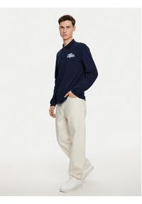 Lacoste Polo PH3597 Granatowy Regular Fit. Typ kołnierza: polo. Kolor: niebieski. Materiał: bawełna #5