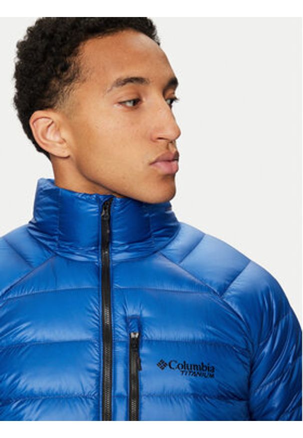 columbia - Columbia Kurtka puchowa Arctic Crest™ 2088784 Niebieski Slim Fit. Kolor: niebieski. Materiał: syntetyk