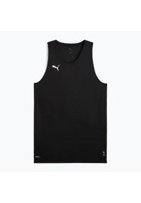 Puma - Koszulka piłkarska męska PUMA teamJAWS Starter Jersey. Kolor: czarny. Materiał: jersey. Sport: piłka nożna
