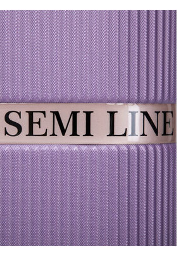 Semi Line Walizka duża T5916-4 Fioletowy. Kolor: fioletowy