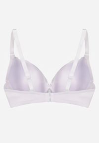 Born2be - Biały Koronkowy Biustonosz z Kokardką Nealenia. Kolor: biały. Materiał: koronka. Wzór: koronka #3