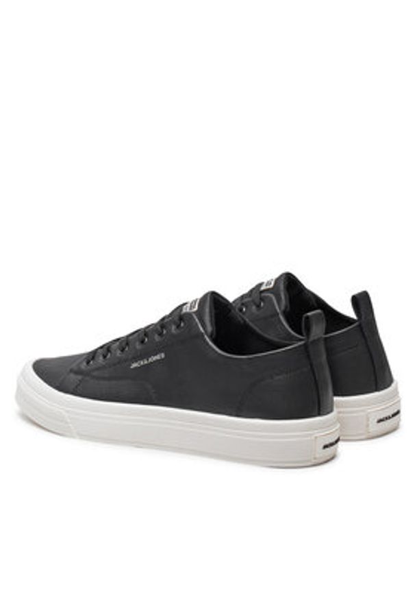 Jack & Jones - Jack&Jones Sneakersy Bay 12258046 Czarny. Kolor: czarny. Materiał: skóra