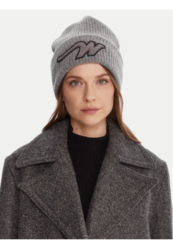 Weekend Max Mara Czapka Alben 2525576025 Szary. Kolor: szary. Materiał: wełna