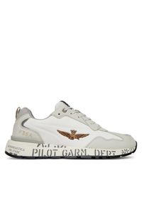 Sneakersy Aeronautica Militare. Kolor: szary