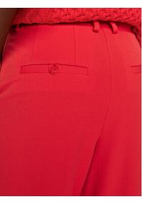 STAUD Spodnie palazzo Luisa R24P4100ST Czerwony Wide Leg. Kolor: czerwony. Materiał: syntetyk #4