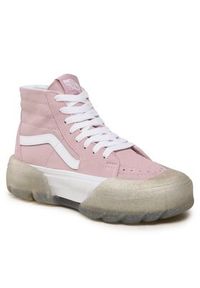 Vans Sneakersy Sk8-Hi Tapered VN0A7Q5TBLT1 Różowy. Kolor: różowy. Materiał: materiał #6