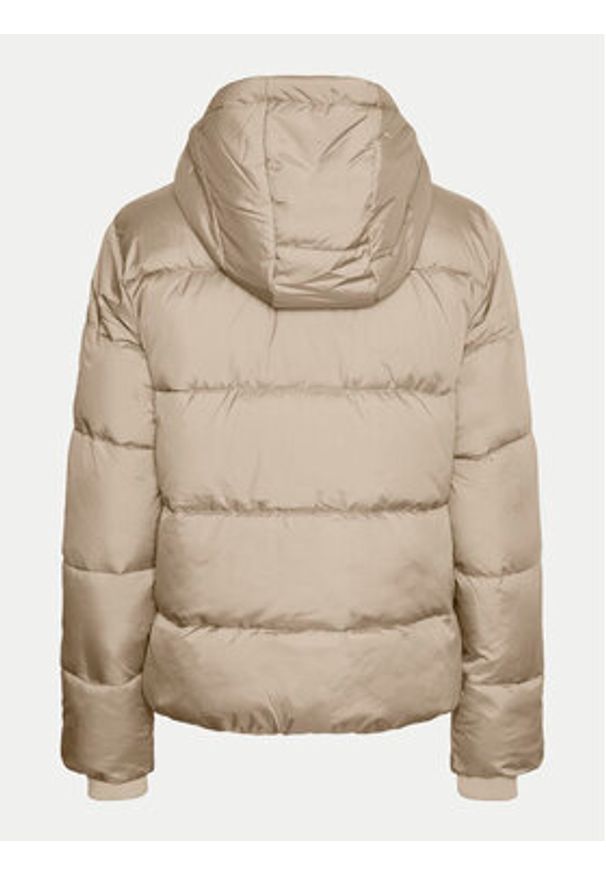Pieces Kurtka zimowa 17115626 Beżowy Regular Fit. Kolor: beżowy. Materiał: syntetyk. Sezon: zima