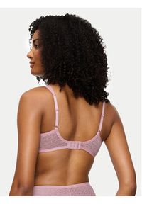 Triumph Biustonosz z fiszbiną Signature Sheer 10215906 Różowy. Kolor: różowy. Materiał: syntetyk #4