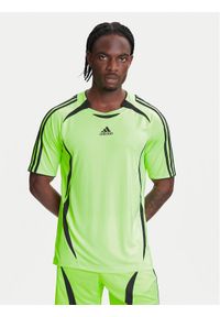 Adidas - adidas T-Shirt Teamgeist adicolor JX1538 Zielony Loose Fit. Kolor: zielony. Materiał: syntetyk