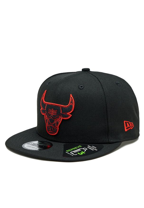 New Era Czapka Repreve 950 Bulls 60364387 Czarny. Kolor: czarny. Materiał: materiał, poliester