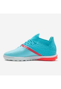 KIPSTA - Buty do piłki nożnej Kipsta Viralto III 3D Airmesh Turf TF. Kolor: zielony, niebieski, wielokolorowy, turkusowy. Materiał: kauczuk, mesh, dzianina, zamsz. Szerokość cholewki: normalna. Sport: piłka nożna