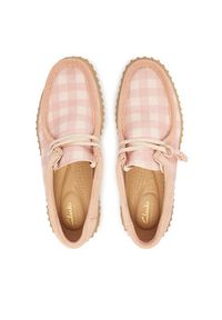 Clarks Półbuty Torhill Bee 26186298 Różowy. Kolor: różowy. Materiał: materiał #6