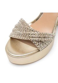 Nine West Sandały WFA2736-1 Złoty. Kolor: złoty. Materiał: syntetyk #8