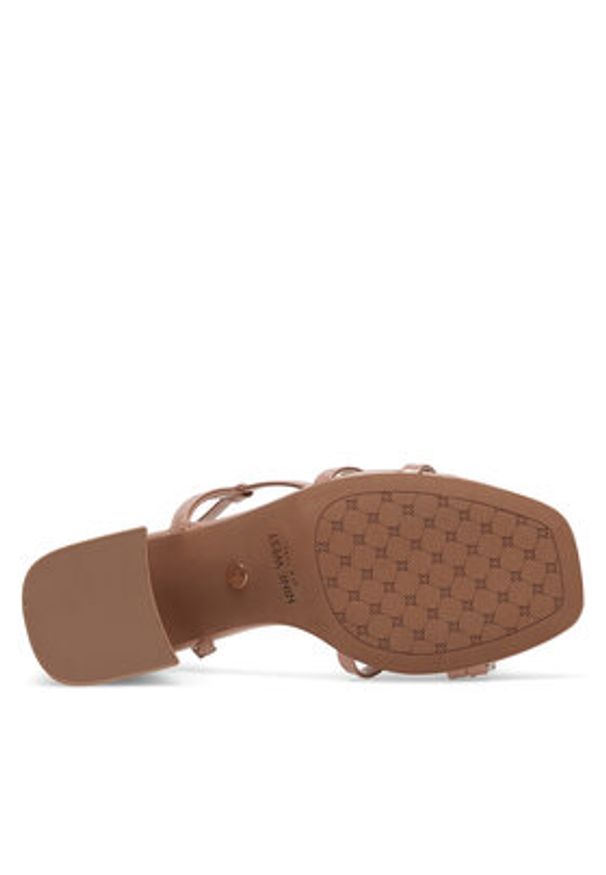 Nine West Sandały WFA2642-1 Różowy. Kolor: różowy. Materiał: syntetyk