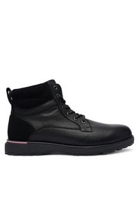 TOMMY HILFIGER - Trzewiki Tommy Hilfiger. Kolor: czarny