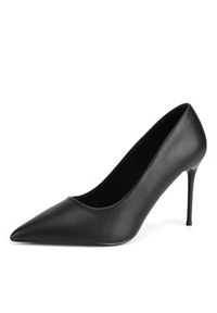 DeeZee Szpilki KX2306213 Czarny. Kolor: czarny. Materiał: skóra. Obcas: na szpilce #2
