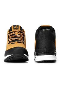 Skórzane buty męskie sneakersy żółte Cruiser Bustagrip. Kolor: żółty. Materiał: skóra #6