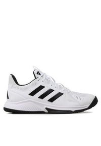 Adidas - adidas Buty halowe Bukatsu Shoes HR0626 Biały. Kolor: biały. Materiał: materiał #3