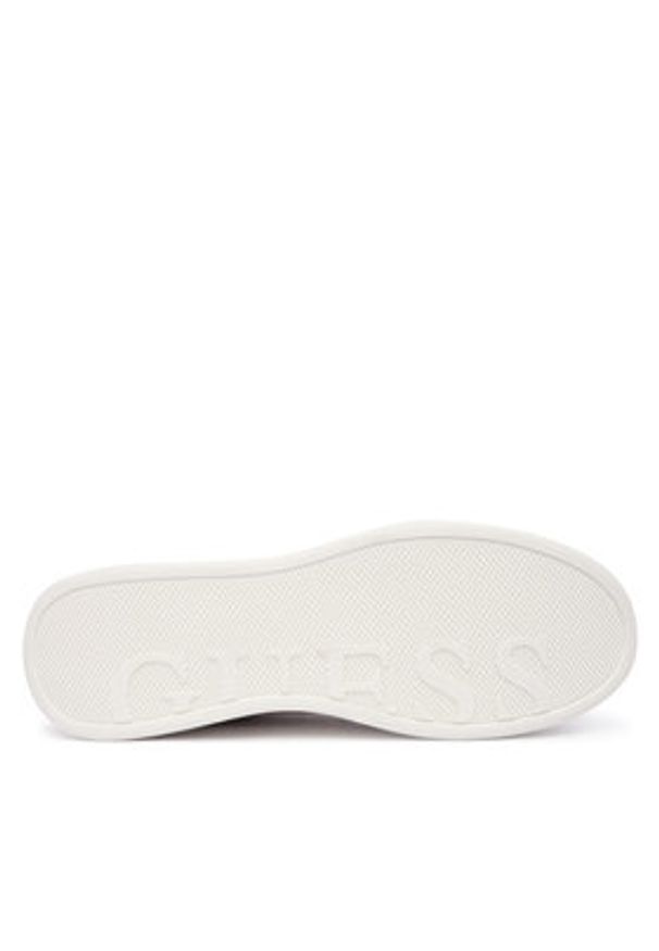 Guess Sneakersy FMFWIN SUE12 Beżowy. Kolor: beżowy. Materiał: zamsz, skóra