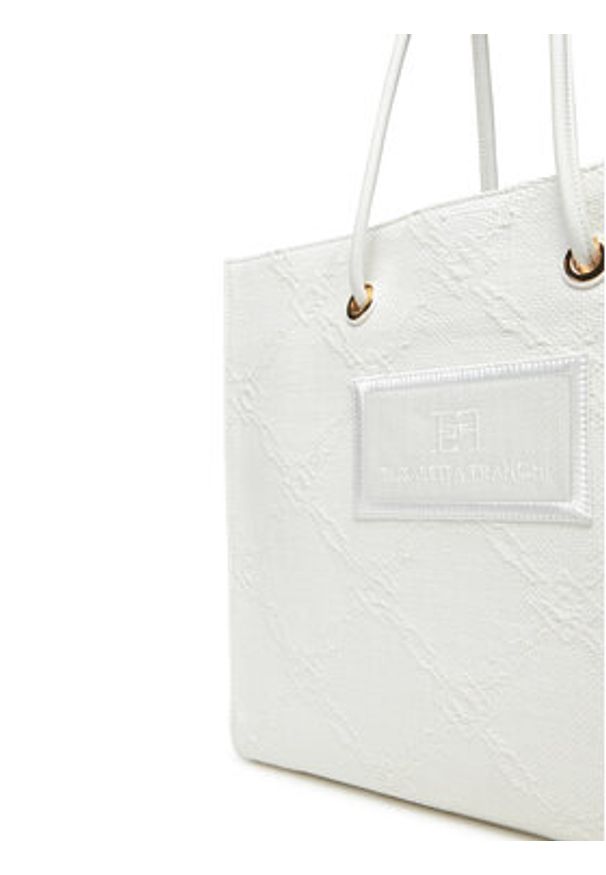 Elisabetta Franchi Torebka BS-82A-52E2-V440 Biały. Kolor: biały