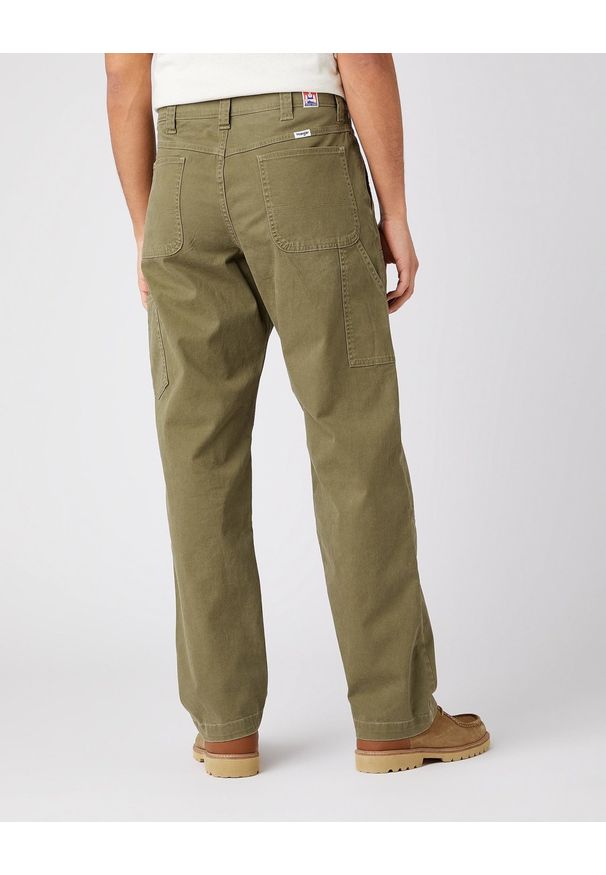 Wrangler - SPODNIE MĘSKIE WRANGLER CASEY UTILITY LONE TREE GREEN W1C550G38 112141233