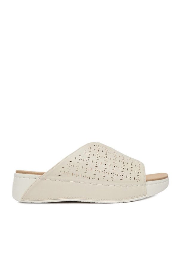 Go Soft Klapki CEO-R26SS02248 Beżowy. Kolor: beżowy. Materiał: skóra