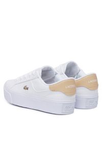 Lacoste Sneakersy 51CFA0042 83J Biały. Kolor: biały. Materiał: materiał #4
