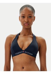 TOMMY HILFIGER - Tommy Hilfiger Góra od bikini UW0UW05813 Granatowy. Kolor: niebieski. Materiał: syntetyk