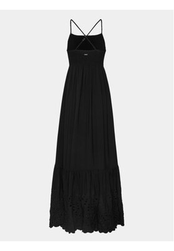 Maaji Sukienka codzienna 2123CLD004 Czarny Regular Fit. Okazja: na co dzień. Kolor: czarny. Materiał: wiskoza. Typ sukienki: proste. Styl: casual