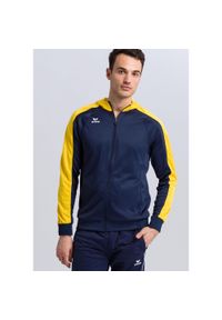 ERIMA - Kurtka treningowa Erima Liga 2.0 avec capuche. Kolor: niebieski, wielokolorowy, żółty. Sport: piłka ręczna #1