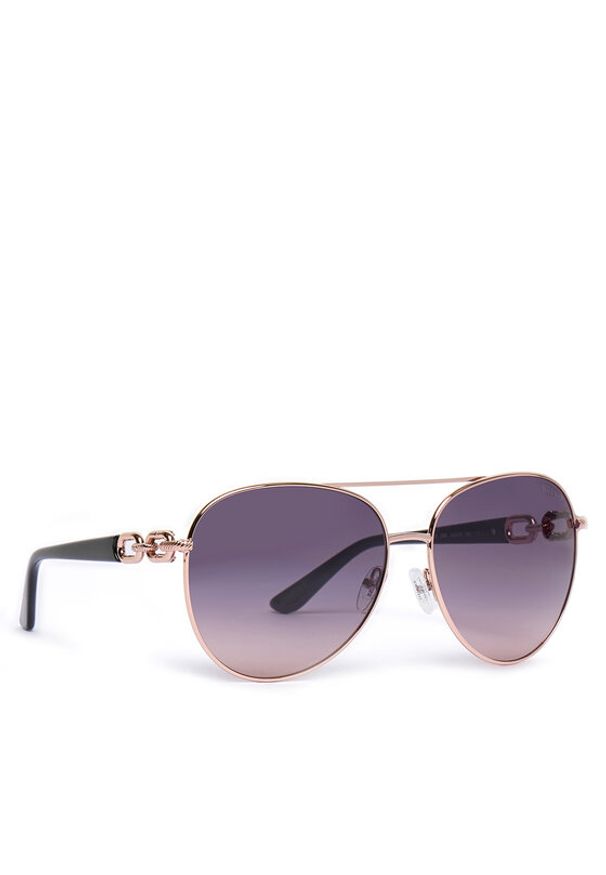 Guess Okulary przeciwsłoneczne GU00158 Czarny. Kolor: czarny