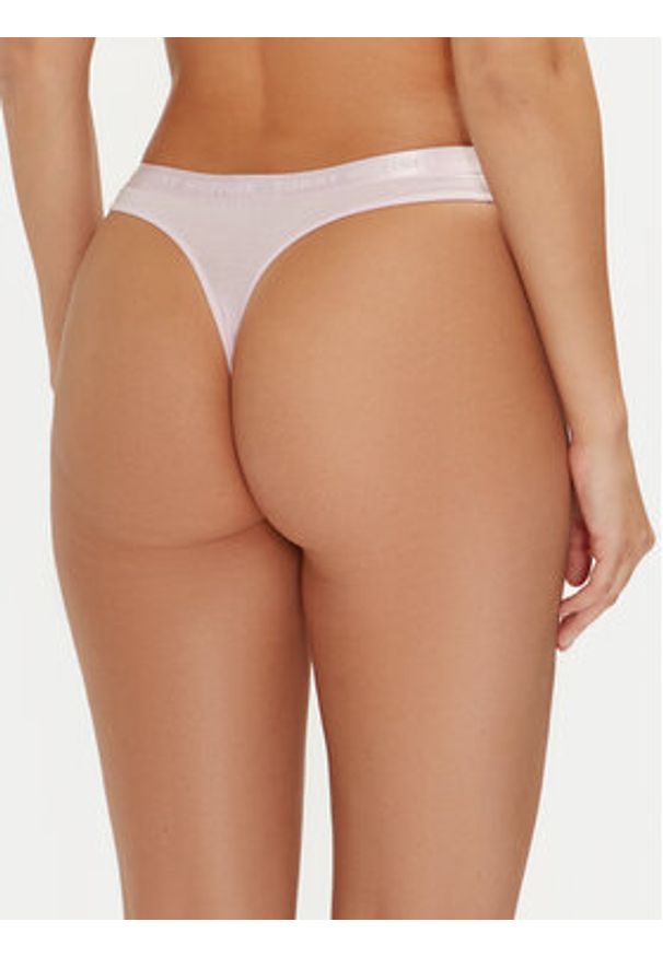 TOMMY HILFIGER - Tommy Hilfiger Komplet stringów UW0UW04480 Kolorowy. Materiał: bawełna. Wzór: kolorowy